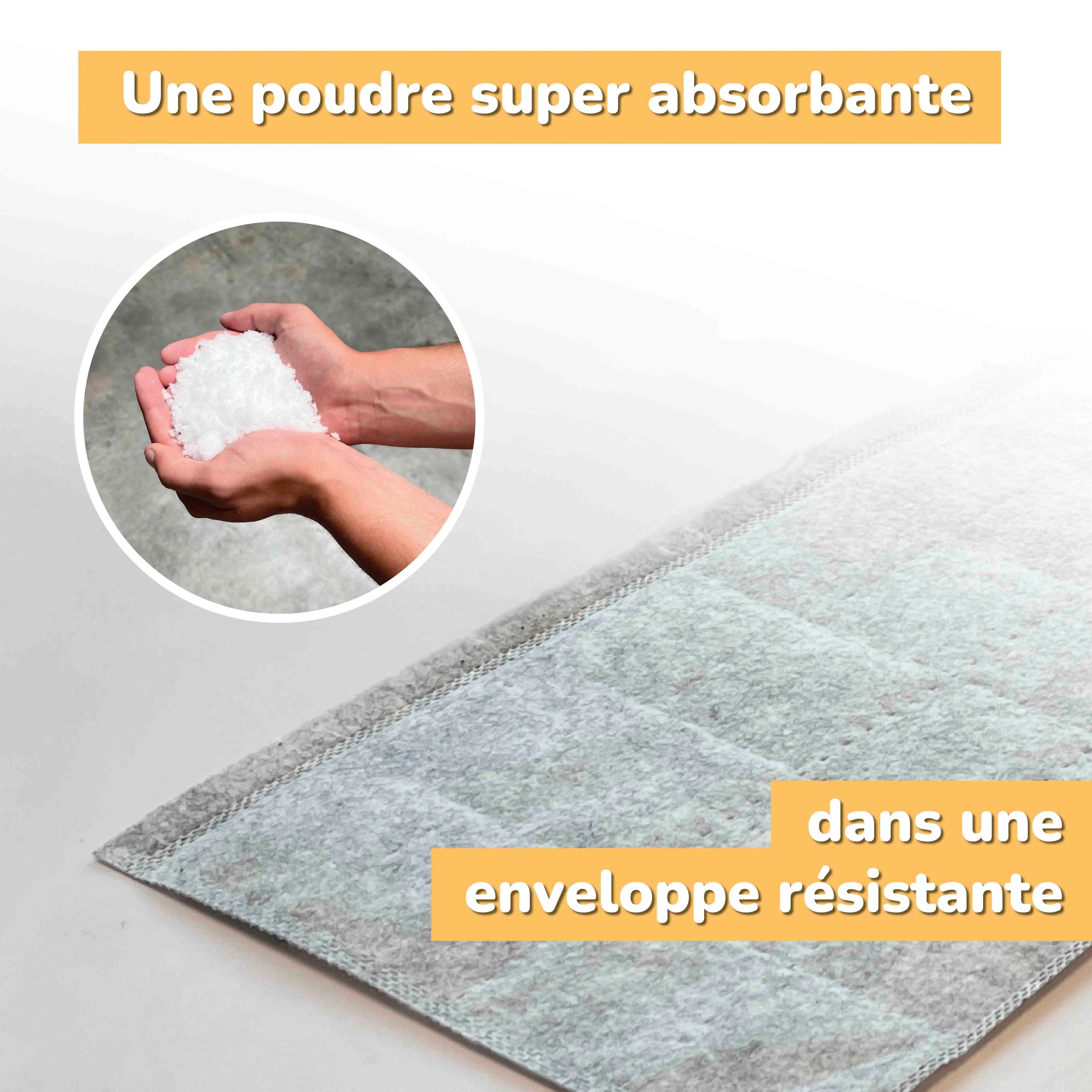 Flood Control Kit | Absorbent Barrier Against Leaks and Water Damage