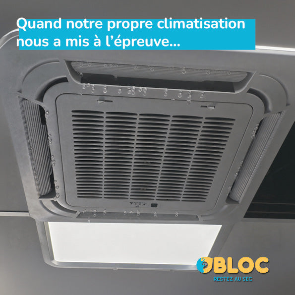 fuite cliamtisation