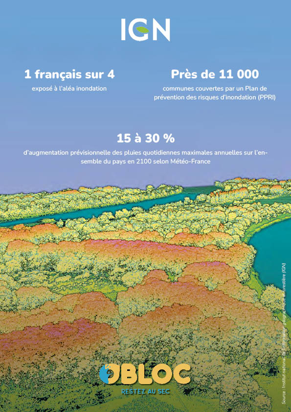 IGN publishes its first flood risk map: how to effectively protect you