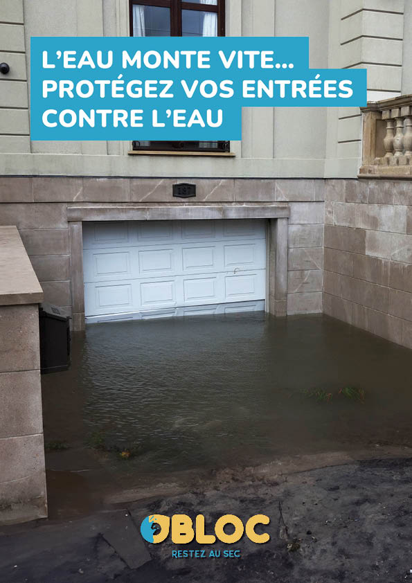 protections contre les inondations suite aux intempéries