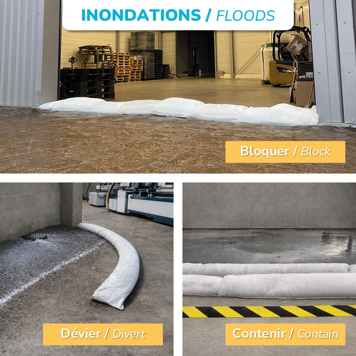 Kit d'intervention XL | Inondations - Fuites - Dégâts des eaux